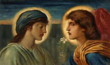 Картина "the annunciation" художника "соломон симеон"
