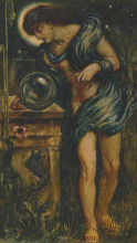 Картина "the magic crystal (study: male figure)" художника "соломон симеон"