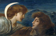 Картина "the moon and sleep" художника "соломон симеон"