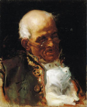 Копия картины "portrait of a caballero" художника "соролья хоакин"