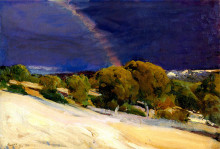 Картина "the rainbow" художника "соролья хоакин"