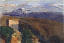 Картина "sierra nevada, granada" художника "соролья хоакин"