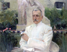 Картина "portrait of d. amalio gimeno" художника "соролья хоакин"