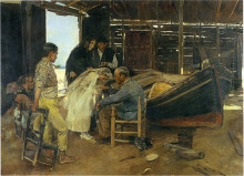 Копия картины "the happy day" художника "соролья хоакин"