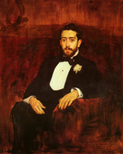 Картина "portrait of lawyer don silverio de la torre y eguia" художника "соролья хоакин"