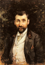 Картина "portrait of a gentleman" художника "соролья хоакин"