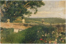 Картина "valencia landscape" художника "соролья хоакин"