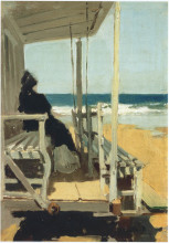 Копия картины "on san sebastian beach" художника "соролья хоакин"