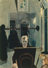 Репродукция картины "self-portrait" художника "спиллиарт леон"