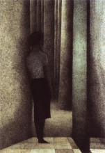 Копия картины "the open door" художника "спиллиарт леон"