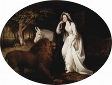 Копия картины "portrait of isabella saltonstall" художника "стаббс джордж"