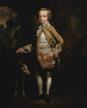 Картина "portrait of john nelthorpe as a child" художника "стаббс джордж"