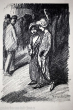 Копия картины "two women" художника "стейнлен теофиль"