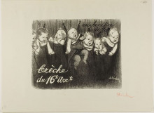 Копия картины "au benefice de la creche du 16e arrondissement" художника "стейнлен теофиль"