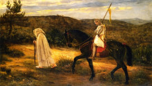 Картина "merlin and lancelot" художника "арчер джеймс"