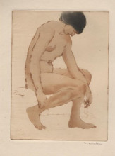 Копия картины "nude" художника "стейнлен теофиль"