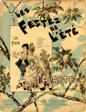 Репродукция картины "les festes de l&#39;ete" художника "стейнлен теофиль"