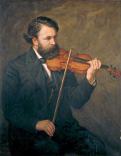 Картина "doctor joseph joachim, violinist, conductor, composer and teacher" художника "арчер джеймс"
