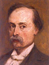 Копия картины "sir william quiller orchardson, artist" художника "арчер джеймс"
