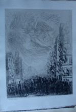 Репродукция картины "la marseillaise" художника "стейнлен теофиль"