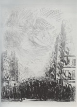 Копия картины "la marseillaise" художника "стейнлен теофиль"