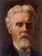 Репродукция картины "james archer, artist, self portrait" художника "арчер джеймс"