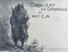 Копия картины "concert en grange" художника "стейнлен теофиль"