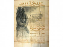 Репродукция картины "la triennale" художника "стейнлен теофиль"