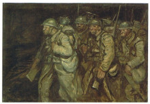 Картина "soldiers -" художника "стейнлен теофиль"