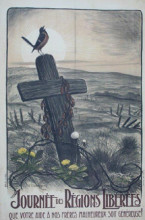 Репродукция картины "journee des regions liberees" художника "стейнлен теофиль"