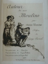 Копия картины "autour de nos moulins cover" художника "стейнлен теофиль"
