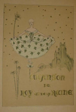 Репродукция картины "chanson du roy et de la reine" художника "стейнлен теофиль"