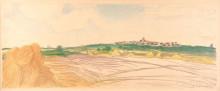 Копия картины "color litho landscape" художника "стейнлен теофиль"
