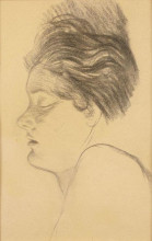 Картина "femme endormie" художника "стейнлен теофиль"