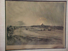 Картина "landscape etching" художника "стейнлен теофиль"