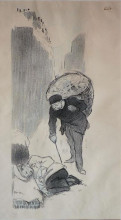 Репродукция картины "le petit mitron" художника "стейнлен теофиль"