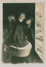 Репродукция картины "maitres de l&#39;affiche" художника "стейнлен теофиль"