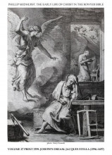 Копия картины "early life of christ in the bowyer bible print 9 of 21. dream of saint joseph" художника "стелла жак"
