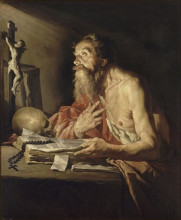 Картина "st. jerome" художника "стом маттиас"