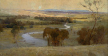 Копия картины "still glides the stream, and shall for ever glide" художника "стритон артур"