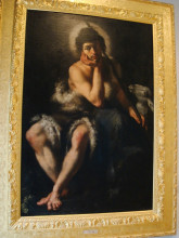 Копия картины "saint john the baptist" художника "строцци бернардо"