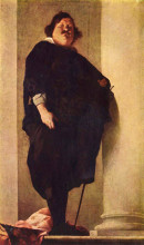 Картина "portrait of a fat gentleman" художника "строцци бернардо"