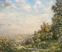 Картина "the golden valley, stroud" художника "стэр филип уилсон"