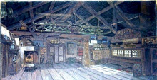 Картина "sadko. design for the scene decoration." художника "судейкин сергей"