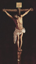 Картина "христос на кресте" художника "сурбаран франсиско де"