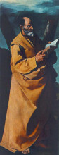Репродукция картины "апостол андрей" художника "сурбаран франсиско де"