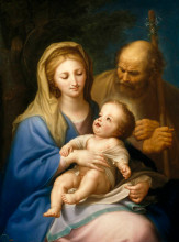 Картина "the holy family" художника "байеу франсиско"