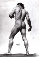 Репродукция картины "man&#39;s body" художника "суриков василий"