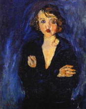 Картина "woman with arms folded" художника "сутин хаим"