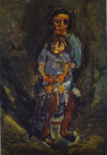 Копия картины "mother and child" художника "сутин хаим"